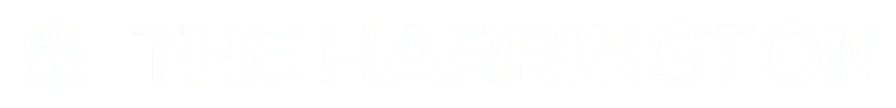 The Harringto White Logo